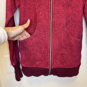 LULULEMON Scuba Full Zip Fleece Hoodie III Rio Mist Boom Juice Red Grape Sz 4 thumbnail 10