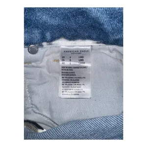 American Eagle Womens Stretch Ripped Curvy Mom‎ Jeans, Size 8 LONG thumbnail 6