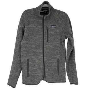 Patagonia Better Sweater Full‎ Zip Jacket Women's Small Gray Fleece Style 25528 thumbnail 1