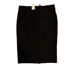 $495 NWT VTG Lou Barok Paris LBK 38 6/8 Corset Tie Skirt Pencil Black Midi thumbnail 2