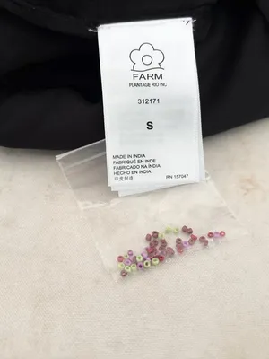 Farm Rio Black Mirror Embroidered Jumpsuit thumbnail 7