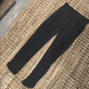 Free People Women's Black Cut-Out Athletic Leggings‎ Size XS thumbnail 1