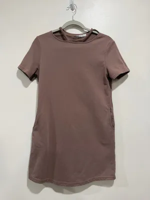 By Egreis Cutout Neck T-Shirt Mini Dress Size Small thumbnail 2
