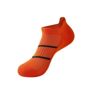 Colorful Unisex Cushioned Boat Socks 5 Pairs Tab Low Cut High Quality NEW thumbnail 2