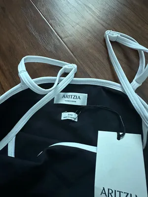 Aritzia TNA Black & White Tank thumbnail 3