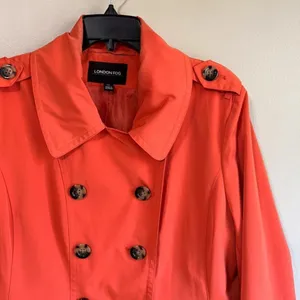 London Fog XL orange coat‎ thumbnail 2