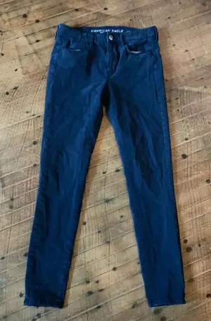 American Eagle hi rise stretchy size 6 jeggings thumbnail 1