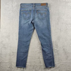 Levis Demi Curve Low Rise Skinny Jeans Blue Women's Size 28x32 thumbnail 9