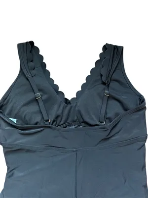 Shade and Shore Scalloped One Piece Swimsuit thumbnail 3