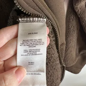 Mountain Hardwear Fleece Jacket Women's M Brown Zip Up Sherpa‎ Cozy Outdoor thumbnail 7