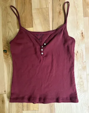 Burgundy John Galt Tank thumbnail 1