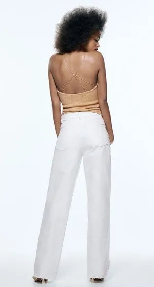ZARA CHAIN KNIT TOP thumbnail 5