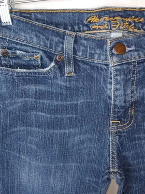 Abercrombie Fitch 28x30 2S Stretch Dark Wash Jeans Short thumbnail 3