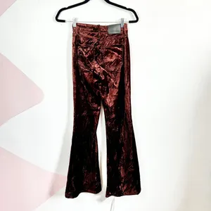 Citizens of Humanity Lilah Velvet Flare Pants Size 23 thumbnail 3
