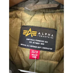 Free People x Alpha Industries Insulated Chore Coat Green Size XS‎ NWT thumbnail 5