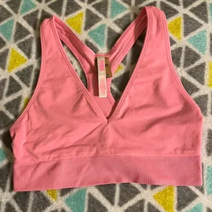 PINK - Victoria's Secret Seamless plunge bralette thumbnail 1