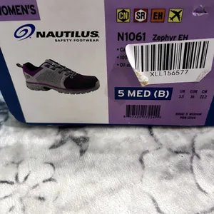 Nautilus Women's N1061 Safety Comp Toe Sneakers Sz 5M thumbnail 5