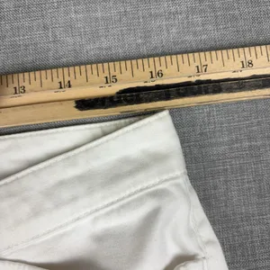 Lauren Ralph Lauren Shorts Womens 10 White Bermuda Twill Cotton Blend Cargo thumbnail 4