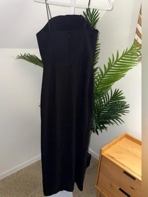 Amanda Uprichard x REVOLVE Wolfe Gown in Black Small thumbnail 4