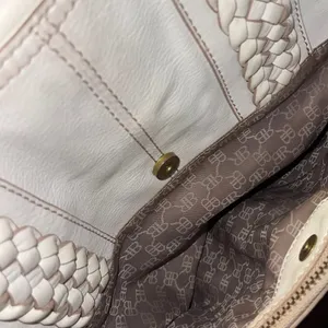 Banana Republic Top Handle Cow Leather Satchel Hobo Purse Tote Boho Chic Handbag thumbnail 4