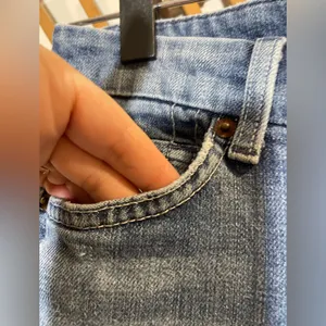 VTG Y2K 7 for all Mankind Classic Blue Women's Jeans Low Rise BootCut thumbnail 5
