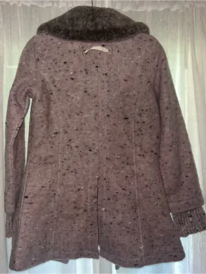 prAna Lisina Wool Blend peacoat in Oatmeal Rose Sz Small thumbnail 9
