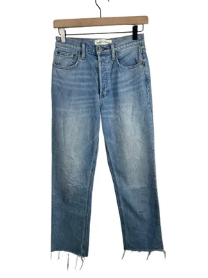 Aritzia Denim Forum Arlo High Rise Straight‎ 28L Jeans Size 26 thumbnail 3