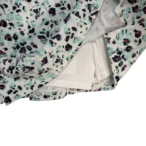 Lady Hagen Golf Skort Womens XL Mint Green‎ Purple Leopard Print Tummy Panel thumbnail 6