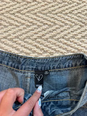 Windsor Ruffle Jean skirt thumbnail 3