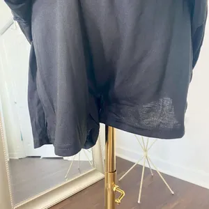 Source Unknown NWOT Black Built-in Shorts Romper Dress w Pockets Size L thumbnail 7