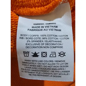 Jordan‎ X Titan Womens Orange Crewneck Sweatshirt Large thumbnail 6