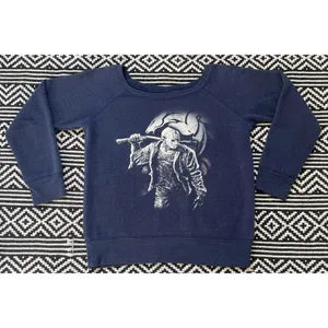 Bella Canvas Jason Voorhees x Denver Broncos Sweatshirt thumbnail 7