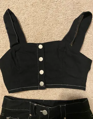 2 Piece Matching Set Black thumbnail 3