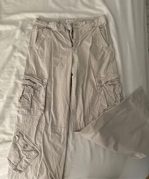 Beige Garage Cargo Pants thumbnail 1