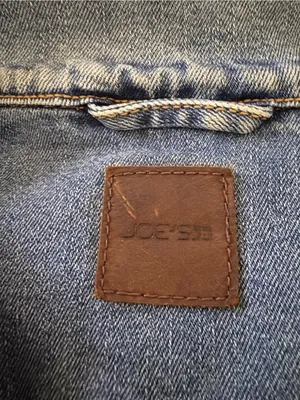 Joe's Jeans Women's Blue Distressed Denim Jacket thumbnail 3