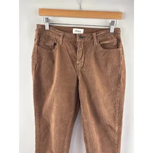Women’s Pistola Size 28 Brown Corduroy Pants thumbnail 2