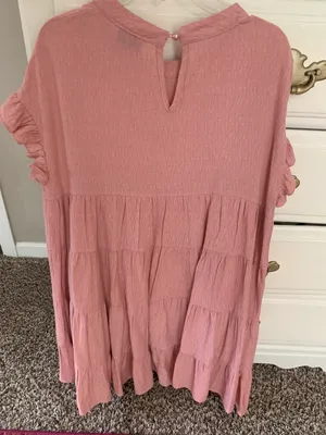 Red Dress Boutique Pink Ruffle Dress thumbnail 2
