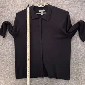 Jessica Holbrook Oversized‎ Cardigan Black XL thumbnail 12