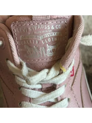 Levi’s Sneakers Leather Salmon 8.5 M Women Lace Up Shoes Pink Retro Vibes thumbnail 9