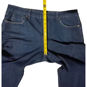 Gloria Vanderbilt Womens Dark Wash Denim Bermuda Shorts Size 12‎ Embroidery thumbnail 4
