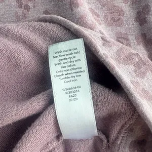 Athleta Studio to Street Pullover Sweatshirt Large Pink thumbnail 8