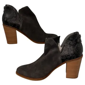 DOLCE‎ VITA DV8 Shai Women’s Suede & Snakeskin Heeled Ankle Boot size 11 thumbnail 2