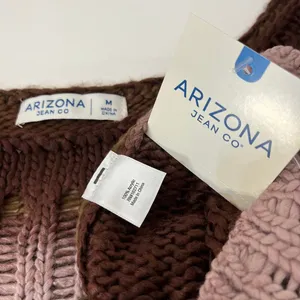 Arizona Jean‎ Co. Women’s Knit Sweater Size M Brown Ombre Bell Sleeve NWT thumbnail 4