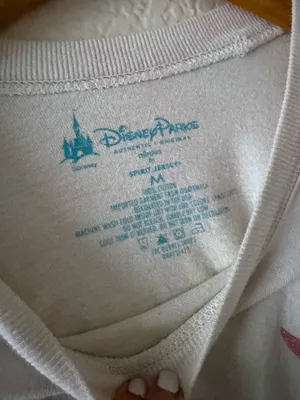 Disneyland Resort Spirit Jersey Pastel Tie Dye Rainbow Glitter Puff Print medium thumbnail 4