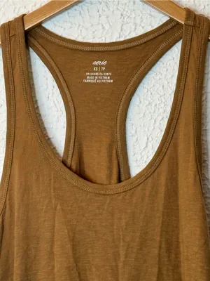 aerie Mini Dress in Brown thumbnail 2