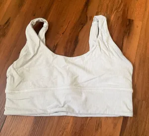 White Lululemon Sports Bra thumbnail 1