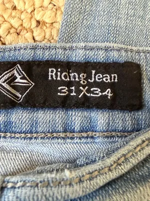 Western Cowgirl Bootcut Jeans Rock & Roll Light Wash Stretch 31x34 thumbnail 4