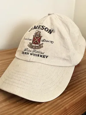 VTG 90s Jameson Irish Whiskey Embroidered Baseball Cap thumbnail 2