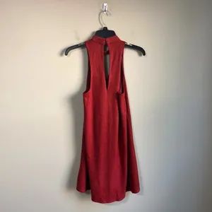 Olivaceous small burgundy dress‎ thumbnail 4