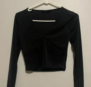 Saints long sleeve mesh top Black thumbnail 1